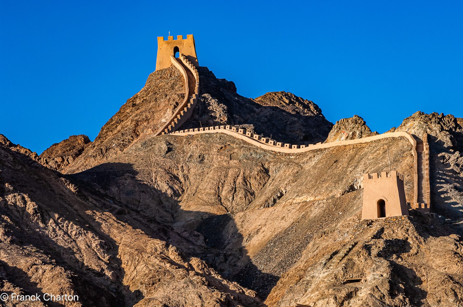 Grande muraille de Chine à Jiayuguan - Franck Charton