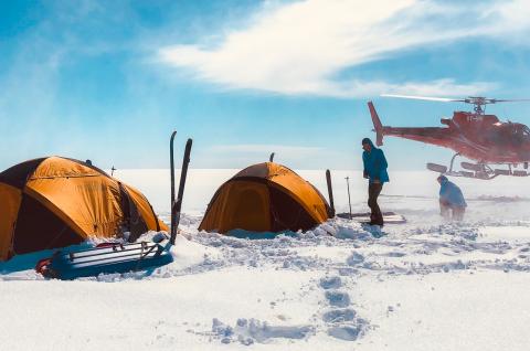 Traversée du Groenland d'ouest en est en ski-pulka