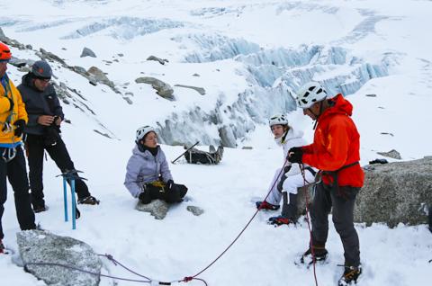 Stage d'alpinisme aux Gaillands en France