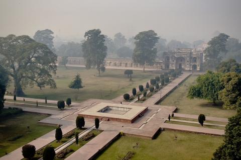 Paysage du sud Pakistan