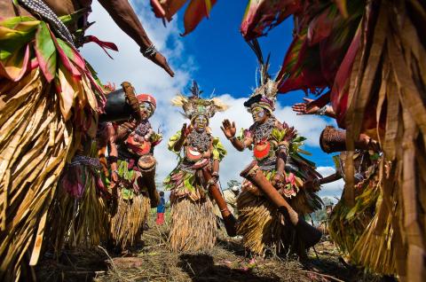 Fête en Papouasie Nouvelle-Guinée