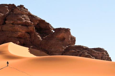 Tadrart la rouge en Algérie