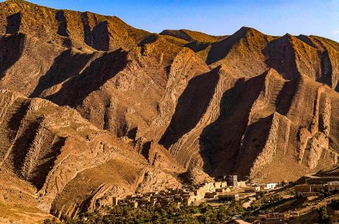 Dans les Aurès en Algérie