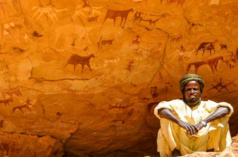 Randonnée et peintures rupestres dans l'Ennedi