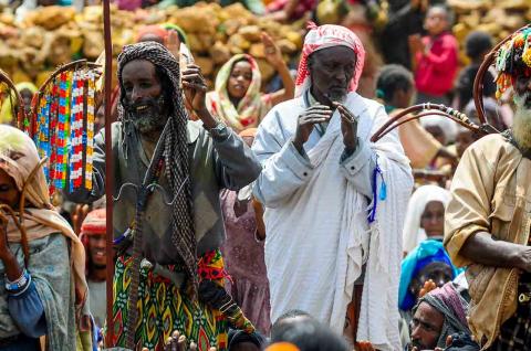 Accueil des pèlerins de Sheikh Hussein en Éthiopie Découverte de l'accueil des pèlerisn de Sheikh Hussein dans le village d'Annajina