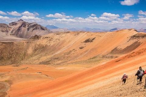 Région de Parinacota dans le désert d’Atacama au Chili