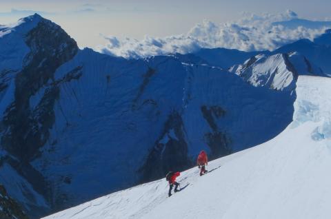 Ascension du Mera peak à 6 461 m dans la région de l’Everest au Népal