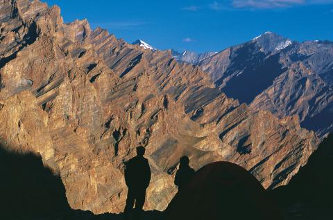Passage d’un col au Ladakh en Inde Passage d’un col au Ladakh en Inde