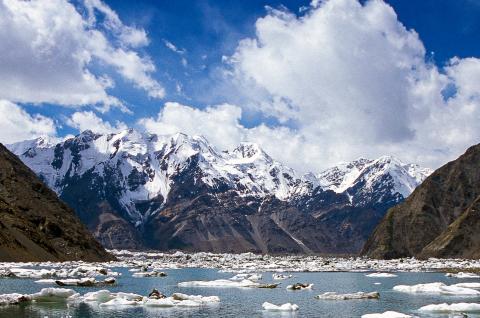 trek au tian shan et lac Merzbacher au Kirghizistan