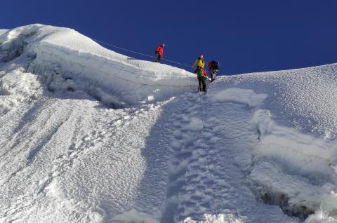 Ascension du Lobuche East à 6 145 m dans la région de l'Everest