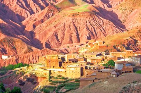 Trek dans un village Aît Bou Oulli au Maroc