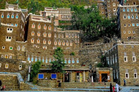 Balade dans le village traditionnel d'Abha