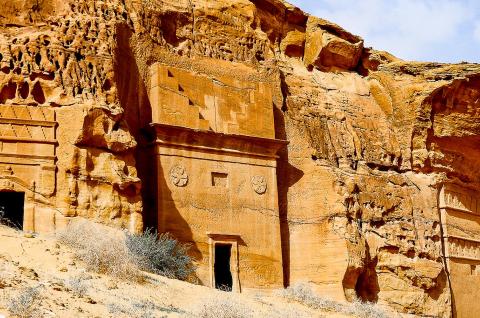 Balade sur le site nabatéen d'Hegra