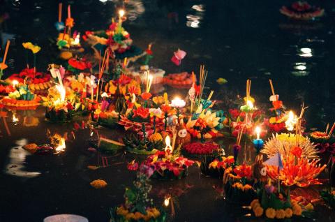 Loy Krathong en Thaïlande