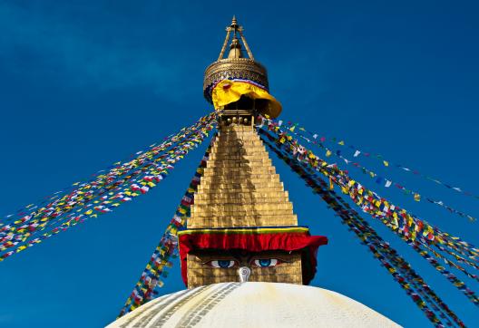 Stupa de Bodnath près de Katmandou au Népal