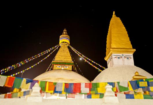 Stupa de Bodnath près de Katmandou au Népal