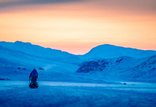 Traversée en ski pulka de Kangerlussuaq à Sisimiut