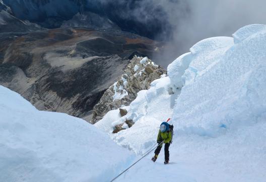 Expédition et arrivée au dernier camp de l'Ama Dablam