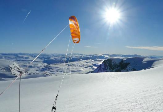 Séjour de snowkite au nord du plateau de Hardangervidda