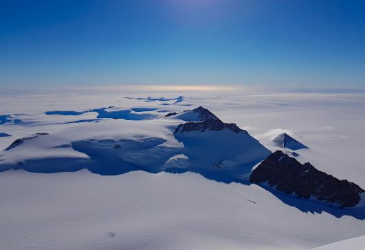 Région du mont Vinson en Antarctique