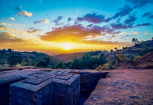 Découverte de l'église rupestre Saint Georges de Lalibela