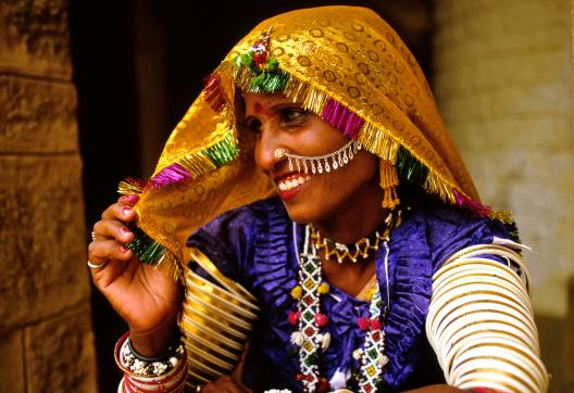 Rencontre avec une danseuse rajpoute au Rajasthan