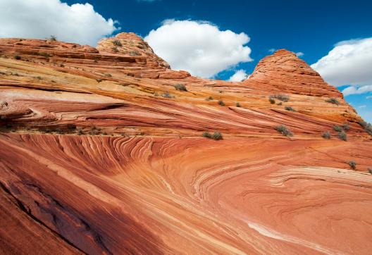 Randonnées vers Vermilion Cliffs aux États-Unis