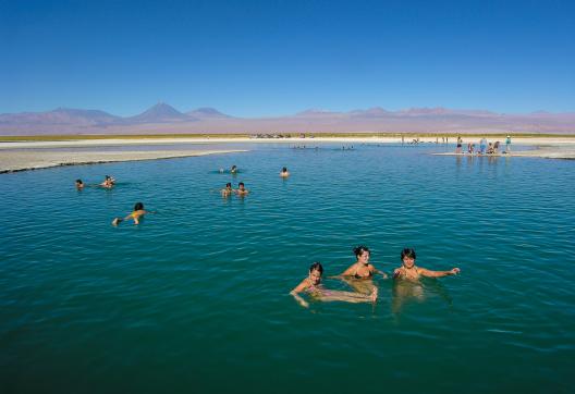 Laguna Cejas dans le désert d'Atacama au Chili
