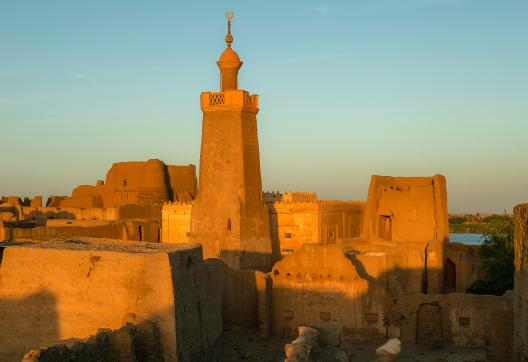 Excursion jusqu'au fort Khandag près de Dongola.