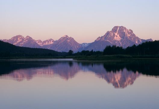 Randonnée dans le Grand Teton National Park aux États-Unis