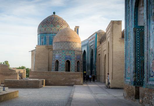 Randonnée vers le Mausolée Shah I Zinda à Samarcande