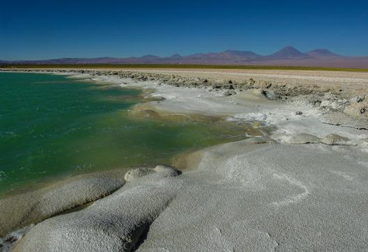 Laguna Cejas dans le désert d'Atacama au Chili