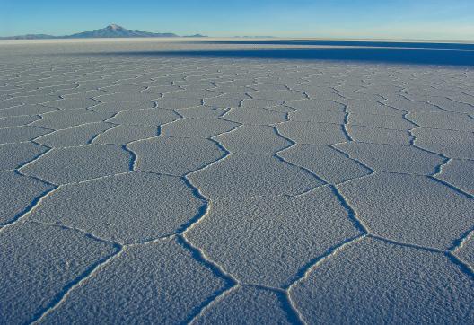 Salar d'Uyuni en Bolivie