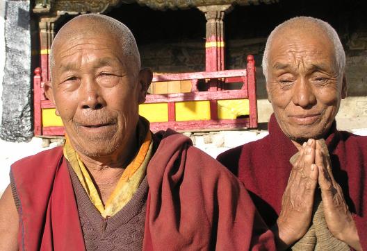 Rencontre avec des moines bouddhistes monpa de Tawang en Arunachal Pradesh occidental