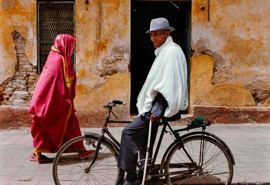 Visite dans les rues d'Asmara au centre de l'Érythrée