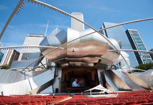 Découverte du Pavillon Jay Pritzker à Chicago aux États-Unis