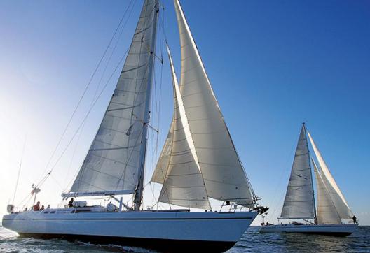 Voyage sur un voilier de course à Cherbourg