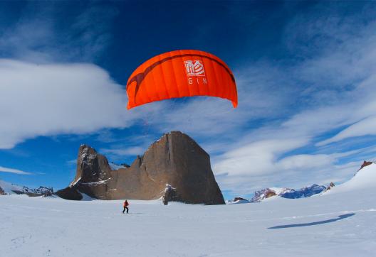 Voyage et snowkite en Norvège