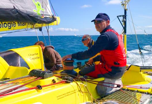 Voyage d'aventure et participants en baie de Quiberon