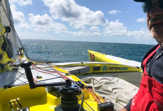 Voyage et voilier en baie de Quiberon