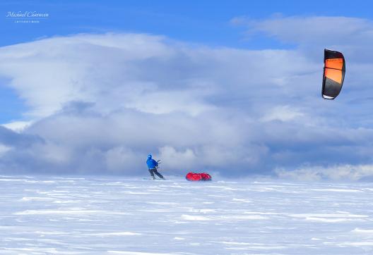 Voyage d'aventure avec pulka en Norvège