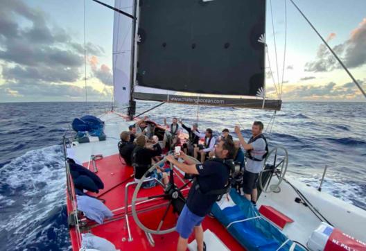 Voyage avec un équipage d'un voilier à Antigua
