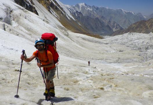 Ascension du Korjenevskaya sommet du Snow Leopard Trophy  au Tadjikistan