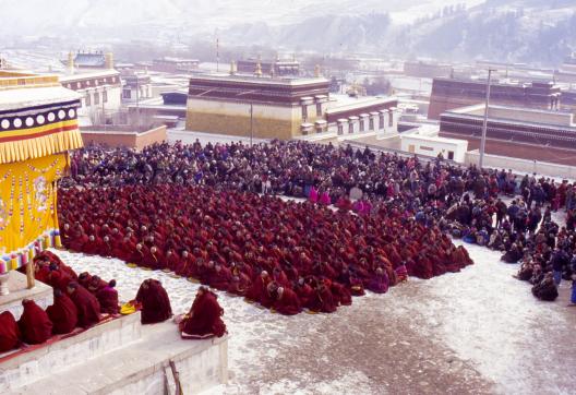 Fêtes du Losar au Tibet oriental en Chine