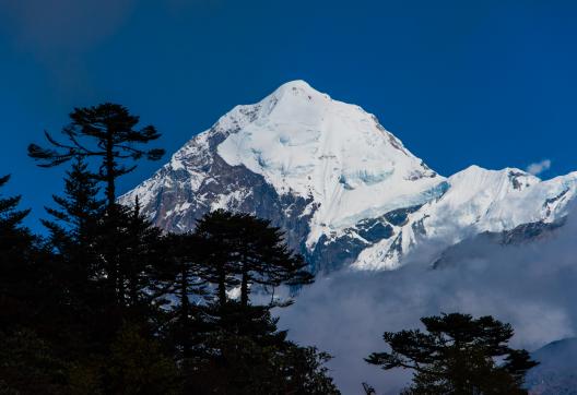 Entre Tshoka et Dzongri pendant le trek du Gocha-la au Sikkim en Inde