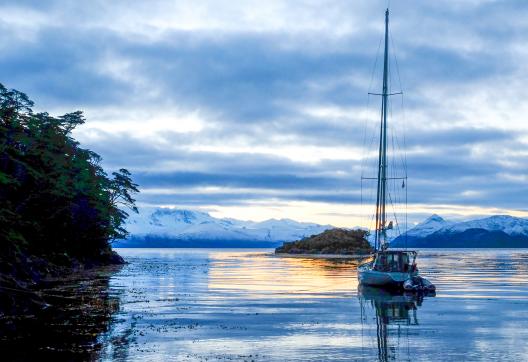 Voyage et navigation sur un voilier vers le Cap Horn