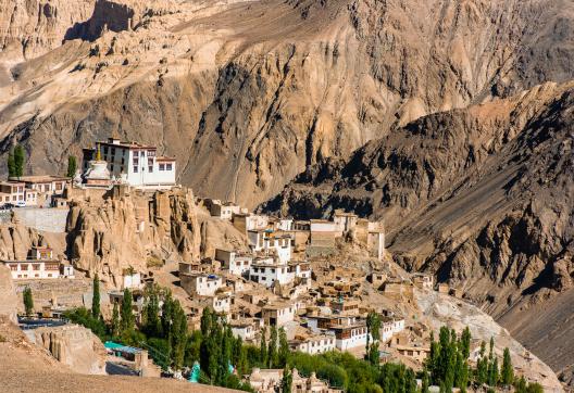 Monastère de Lamayuru au Ladakh en Himalaya en