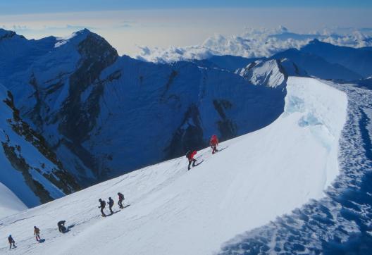 Ascension du Mera peak à 6 461 m dans la région de l’Everest au Népal