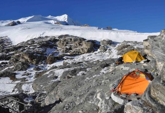 Ascension du Mera peak à 6 461 m dans la région de l’Everest au Népal