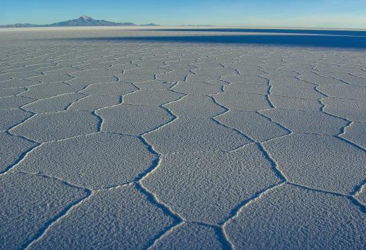 Salar d'Uyuni en Bolivie